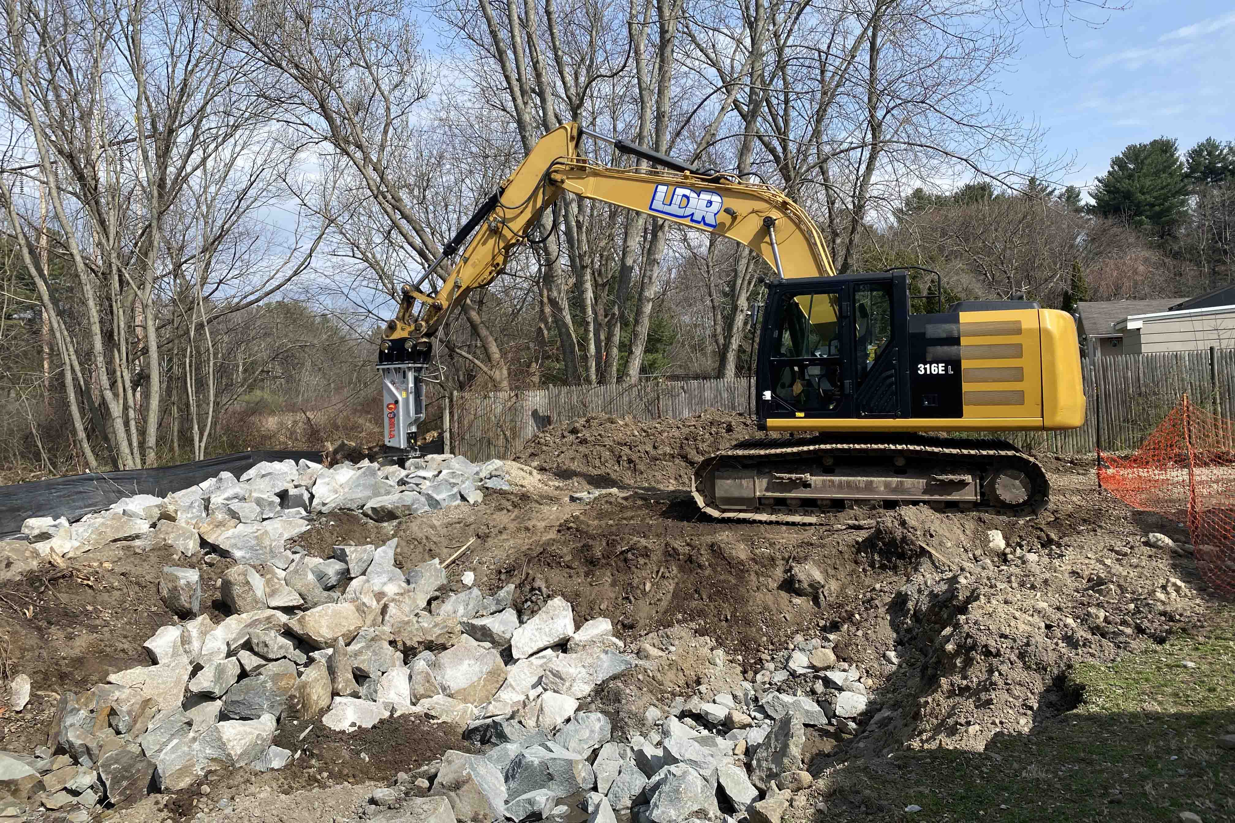 Custom Pond Installation